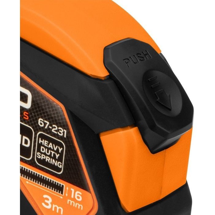 Рулетка Neo Tools 3мx16мм, с фиксатором сматывания, магнит (67-231) изображение 6
