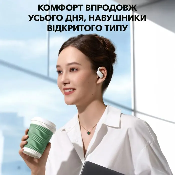 Навушники Anker SoundСore AeroFit 2 White (A3874G21) зображення 10