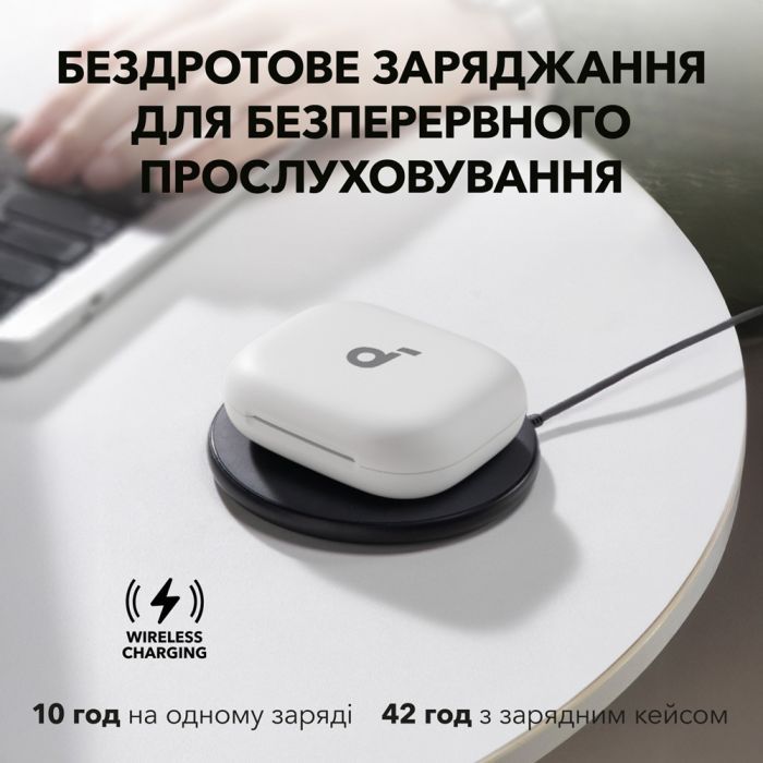 Навушники Anker SoundСore AeroFit 2 Blue (A3874G31) зображення 12