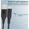 Дата кабель USB 2.0 AM to Lightning 1.2m 2.4A PowerLink-Ai120 black Promate (powerlink-ai120.black) зображення 6