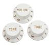 Ручка для потенціометра DiMarzio Strat Knobs Set White (DM2111W)