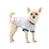 Футболка для тварин Pet Fashion Flora L біла з квітковим принтом (4823082441457) зображення 3