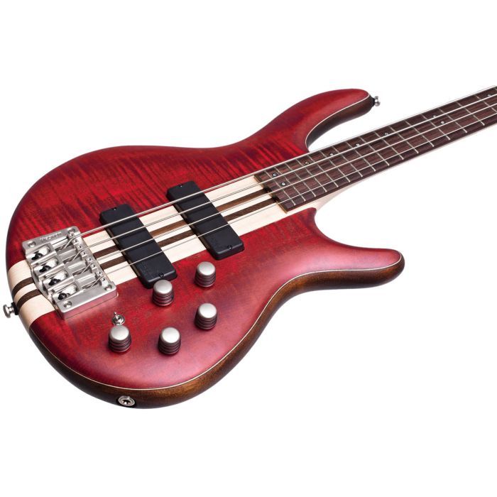 Бас-гитара Cort A4 Plus FMMH (Open Pore Black Cherry) изображение 6