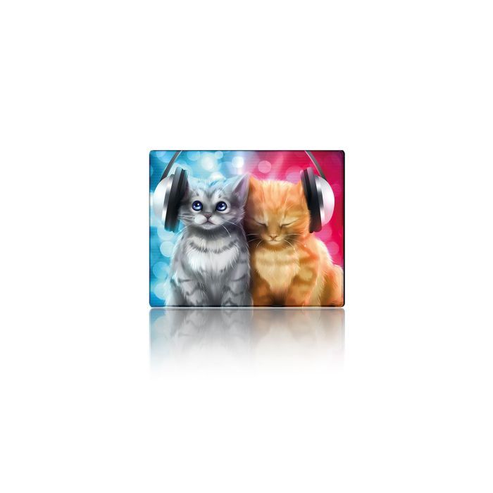Килимок для мишки Voltronic Cats in headphones (YT-CAT31)
