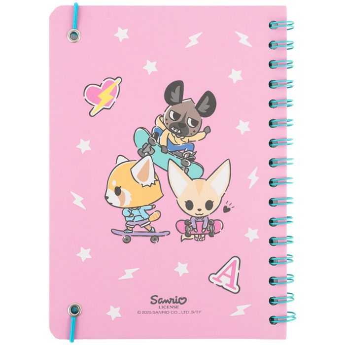 Блокнот Kite на спіралі A5 Aggretsuko , 80 аркушів, клітинка (AR25-190) зображення 3