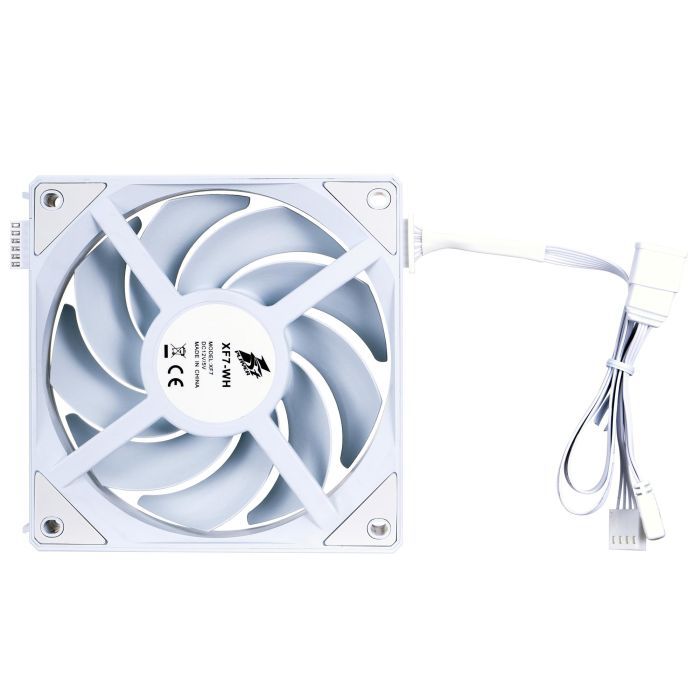 Кулер для корпуса 1stPlayer XF7 White (XF7-WH-1IN1) изображение 7