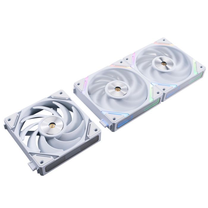 Кулер для корпуса 1stPlayer XF7 White (XF7-WH-1IN1) изображение 9