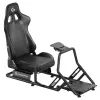 Кресло игровое GamePro RS100 із кріпленням для керма, педалей та коробки передач Black (RS100)