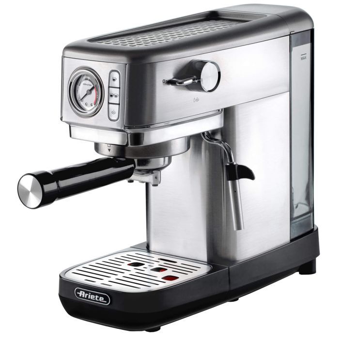 Рожковая кофеварка эспрессо Ariete 1381 Silver (00M138110AR0)