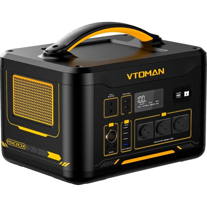 Зарядна станція Vtoman Jump 1500X PB-22 1500W 828Wh (Jump 1500X) зображення 2
