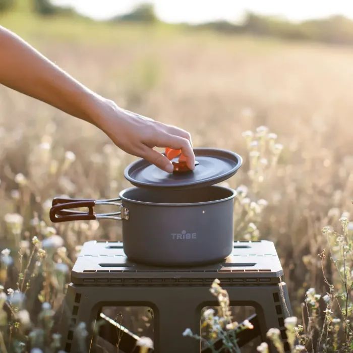 Котел туристичний Tribe Pot 1,9 л Alu алюмінієвий (T-FH-0014-grey) зображення 11 Котел туристичний Tribe Pot 1,9 л Alu алюмінієвий (T-FH-0014-grey) зображення 11