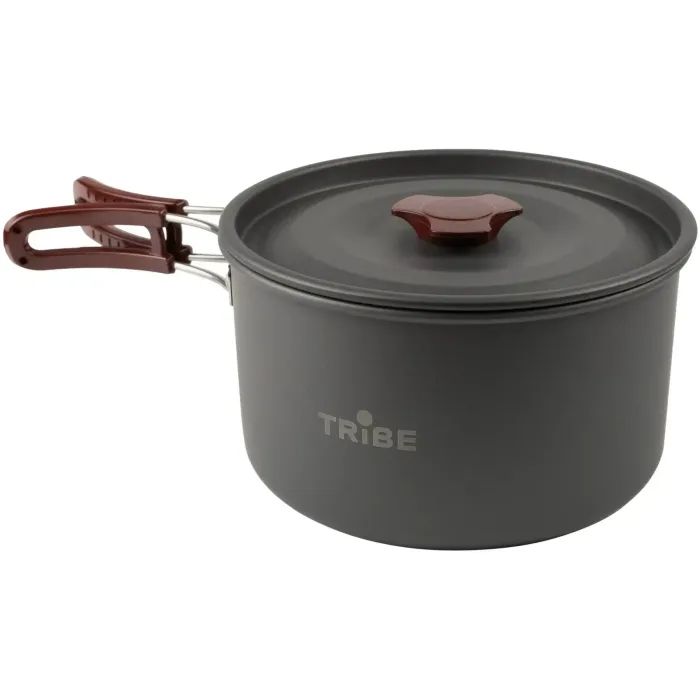 Котел туристичний Tribe Pot 1,9 л Alu алюмінієвий (T-FH-0014-grey) зображення 2 Котел туристичний Tribe Pot 1,9 л Alu алюмінієвий (T-FH-0014-grey) зображення 2