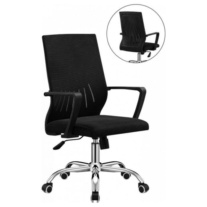 Офисное кресло GT Racer B-336 Black изображение 2