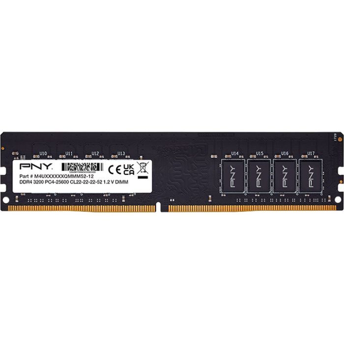 Модуль памяти для компьютера DDR4 8GB 3200 MHz PNY (MD8GSD43200-SI) > цены в Киеве и Украине Модуль памяти для компьютера DDR4 8GB 3200 MHz PNY (MD8GSD43200-SI)