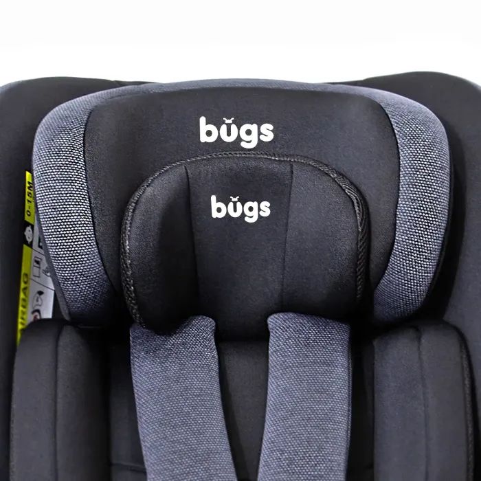Автокресло Bugs Aera 360 i-Size, ISOFIX, (0–36 кг) Shadow Grey (4823056520003) изображение 4