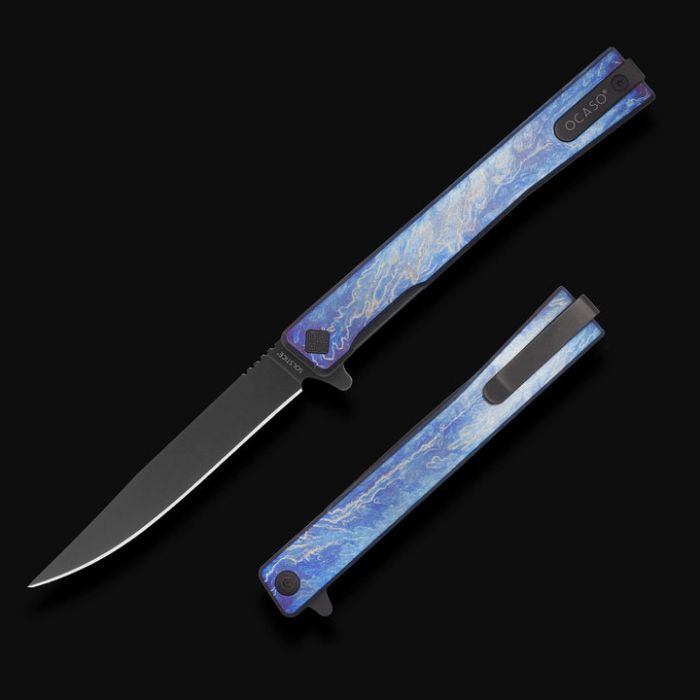Нож Ocaso Solstice, Anodized titanium, Satin (10DBS) изображение 3
