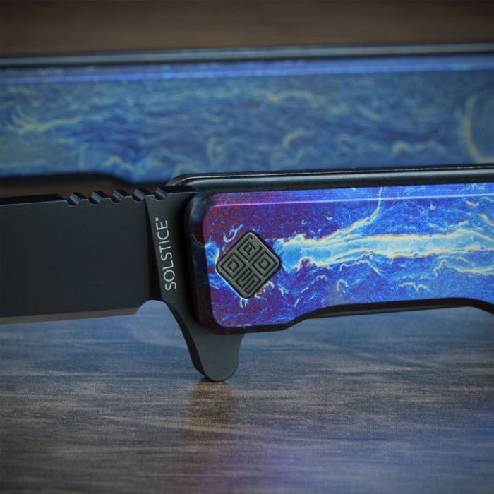 Нож Ocaso Solstice, Anodized titanium, Satin (10DBS) изображение 4