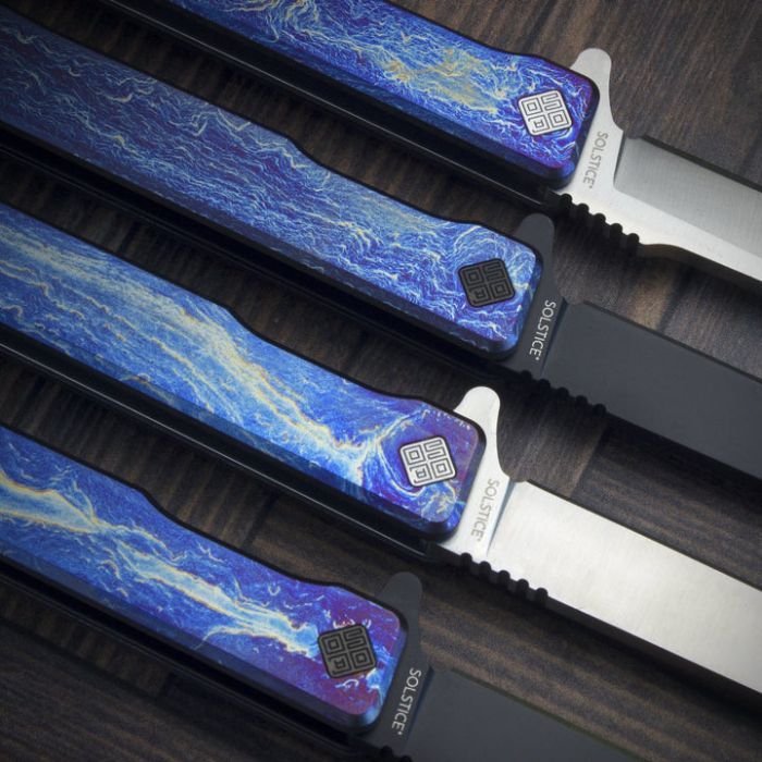 Нож Ocaso Solstice, Anodized titanium, Satin (10DBS) изображение 6