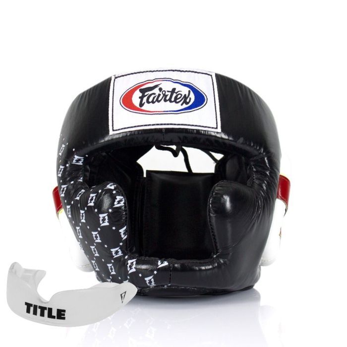 Боксерский шлем Fairtex HG10 Black L (HG10_L_Black)
