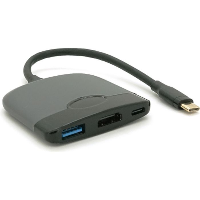 Концентратор Voltronic USB-C 3-in-1 USB 3.0 + USB-C + HDMI 0.23m black (YT-HTC3in1) изображение 3