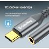 Переходник USB-C to 3.5mm F 0.14m gray ColorWay (CW-AD-CJ) изображение 11