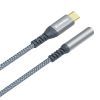 Переходник USB-C to 3.5mm F 0.14m gray ColorWay (CW-AD-CJ) изображение 5