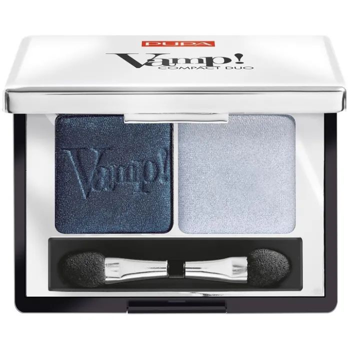 Тени для век Pupa Vamp! Compact Duo Eyeshadow 12 - Magnetic Blue (8011607238064)