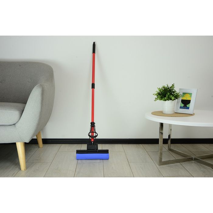 Швабра Idea Home С двойным отжимом (DS-1311 Double roller Blue-Red) изображение 3 Швабра Idea Home С двойным отжимом (DS-1311 Double roller Blue-Red) изображение 3