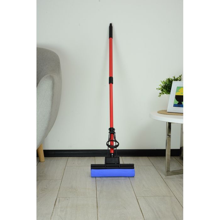 Швабра Idea Home С двойным отжимом (DS-1311 Double roller Blue-Red) изображение 4 Швабра Idea Home С двойным отжимом (DS-1311 Double roller Blue-Red) изображение 4