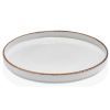 Тарілка By Bone серія "Grace" з бортом 90° 25 см (GRE-HL-25-RD)