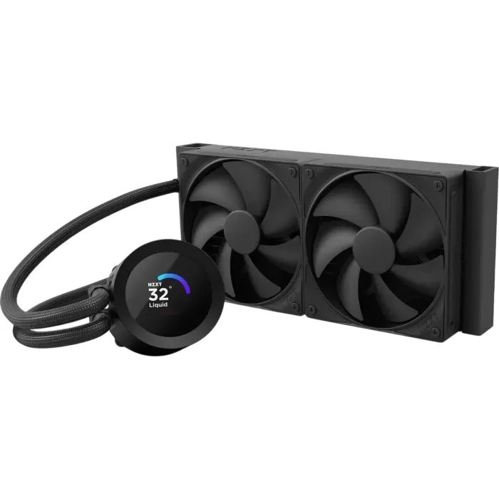 Система рідинного охолодження NZXT Kraken Plus V2 240mm AIO (RL-KN240-B2) зображення 2
