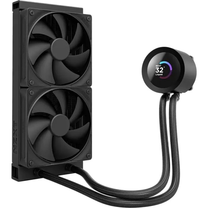 Система рідинного охолодження NZXT Kraken Plus V2 240mm AIO (RL-KN240-B2) зображення 3