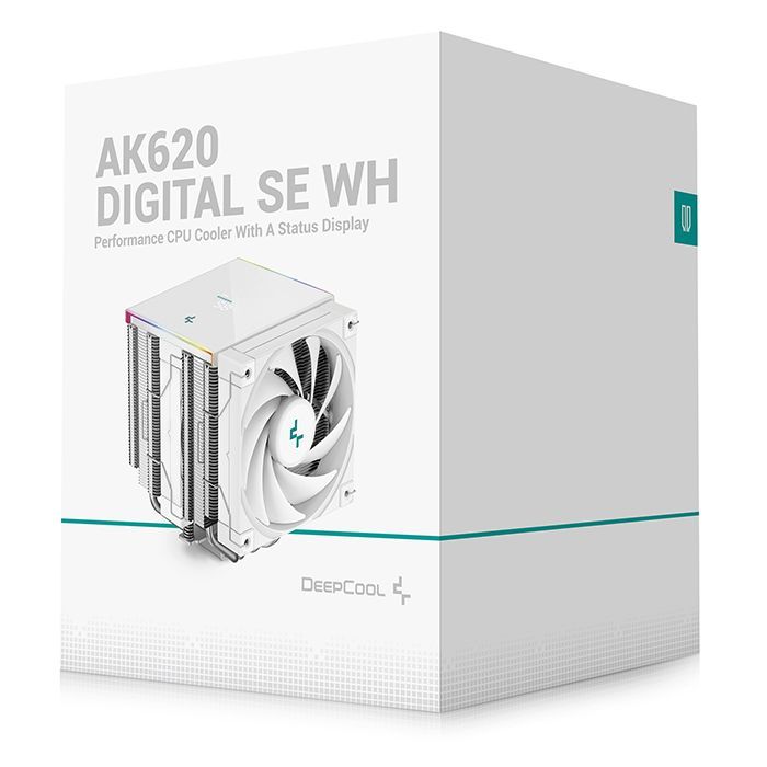 Кулер для процессора Deepcool AK620 DIGITAL SE WH изображение 9