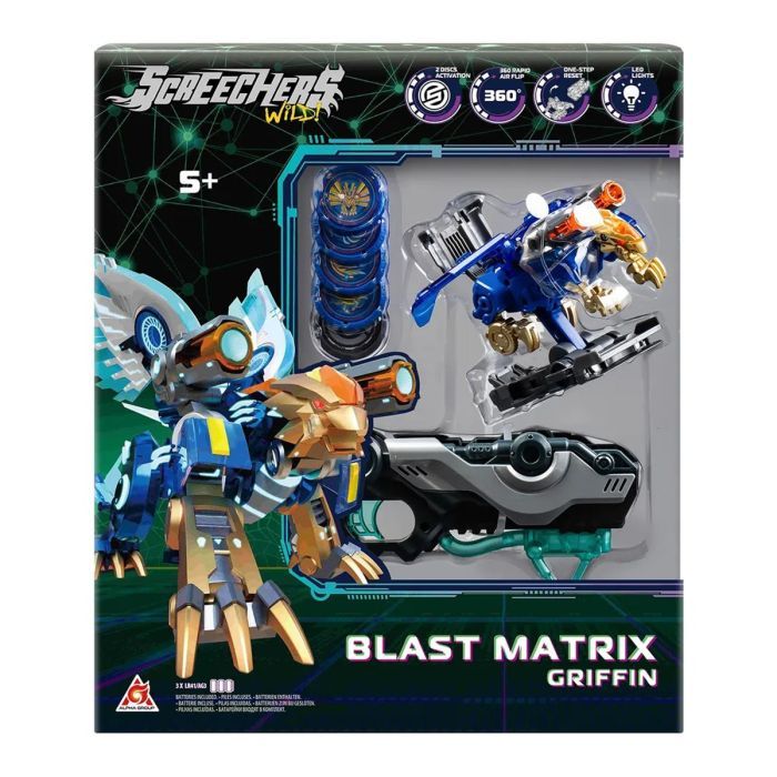 Трансформер Screechers Wild ! S5 L2 – Гриффин (EU686121) изображение 10 Трансформер Screechers Wild ! S5 L2 – Гриффин (EU686121) изображение 10