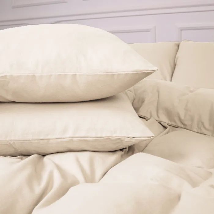 Постельное белье MirSon 007 Milk Фланель 160х220 Полуторный Евро (2200009650659) изображение 3