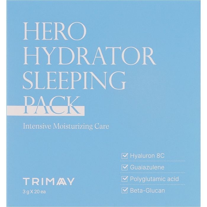 Маска для лица Trimay Hero Hydrator Sleeping Pack 20 х 3 г (8809822540600)