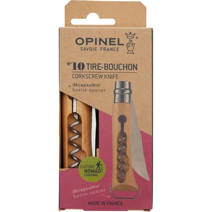 Ніж Opinel 10 VRI Inox Corkscrew (002578) зображення 6
