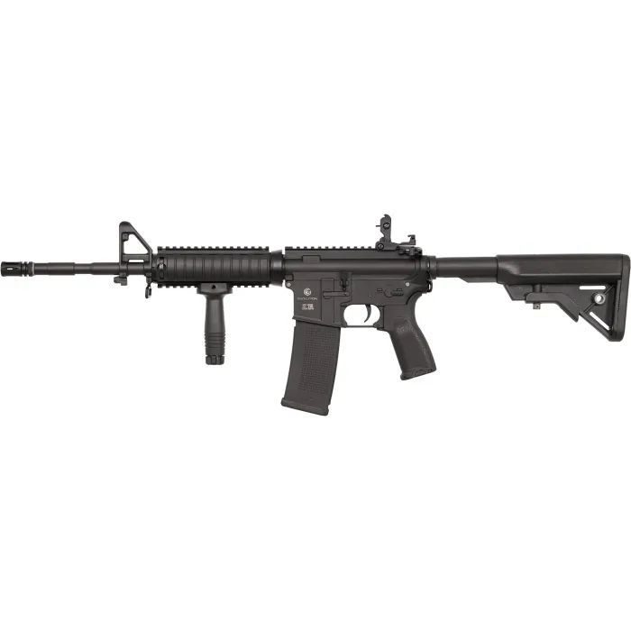 Винтовка страйкбольная Evolution Recon SOPMOD 14.5" Carbontech AEG Black (SL-1004)