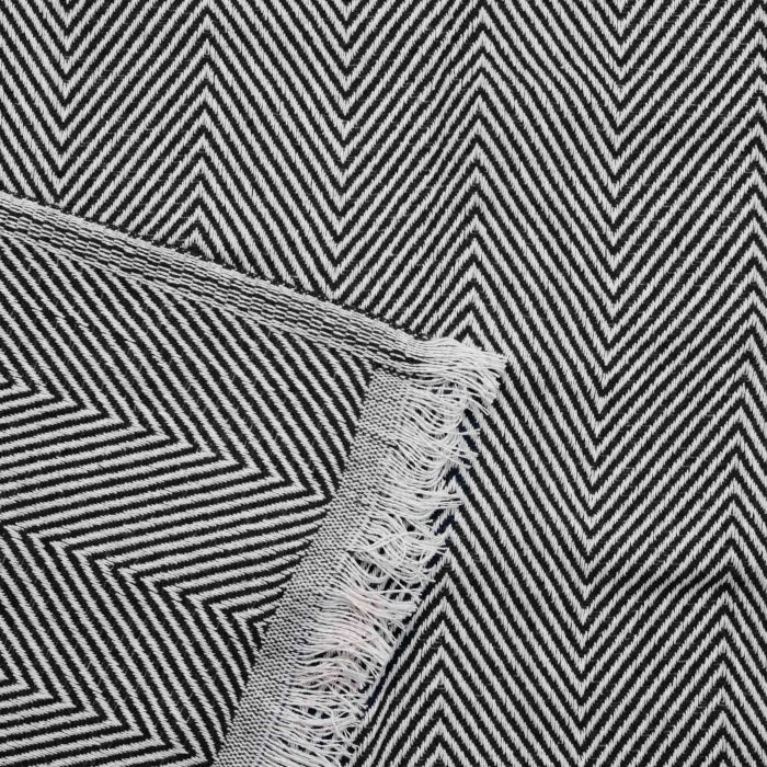 Плед Ardesto Summer 140х190см, 100% хлопок, черный (ART0915SL) изображение 4