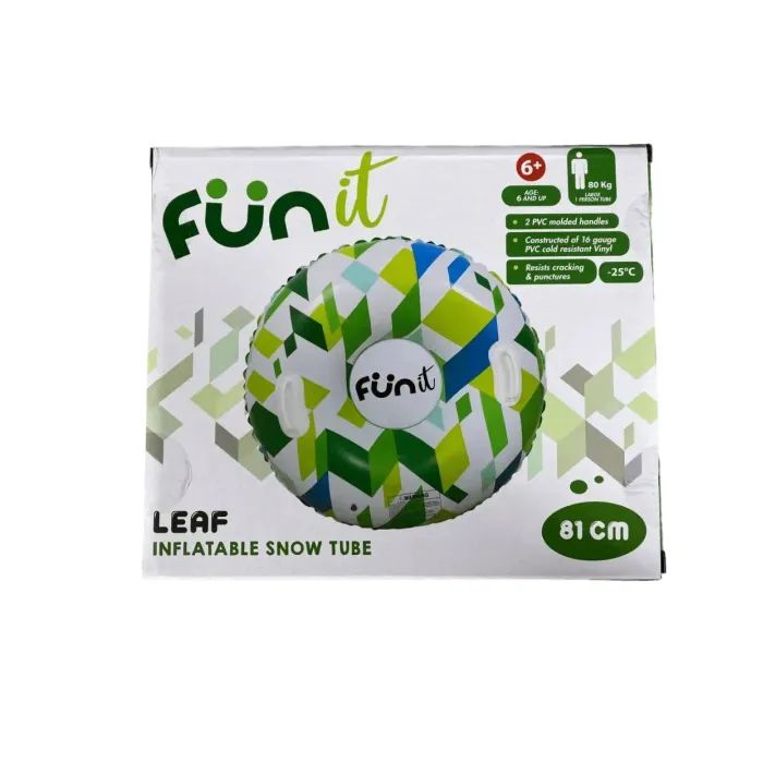 Санки Bottari LEAF Тюбінг 81 см зелений (72003-IS) изображение 3