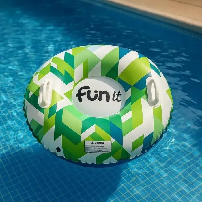 Санки Bottari LEAF Тюбінг 81 см зелений (72003-IS) изображение 5