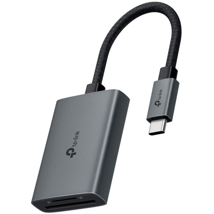 Считыватель флеш-карт TP-Link USB-C SD + TF silver (UA430C)