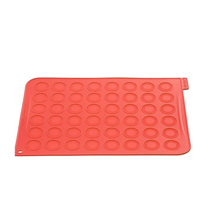 Кондитерский коврик Silikomart для макаронс 30x40х1,5 мм на 24 шт (MAC01/C)