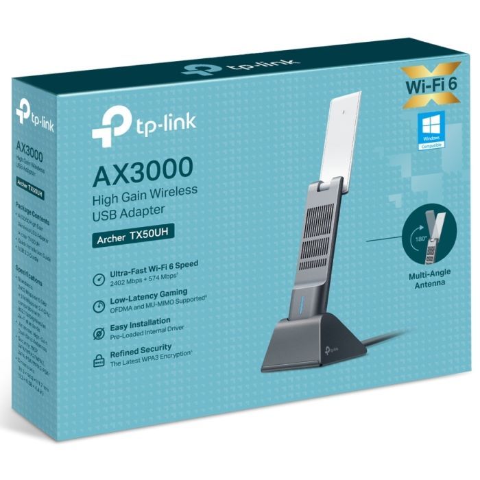 Сетевая карта Wi-Fi TP-Link Archer TX50UH (ARCHER-TX50UH) изображение 4