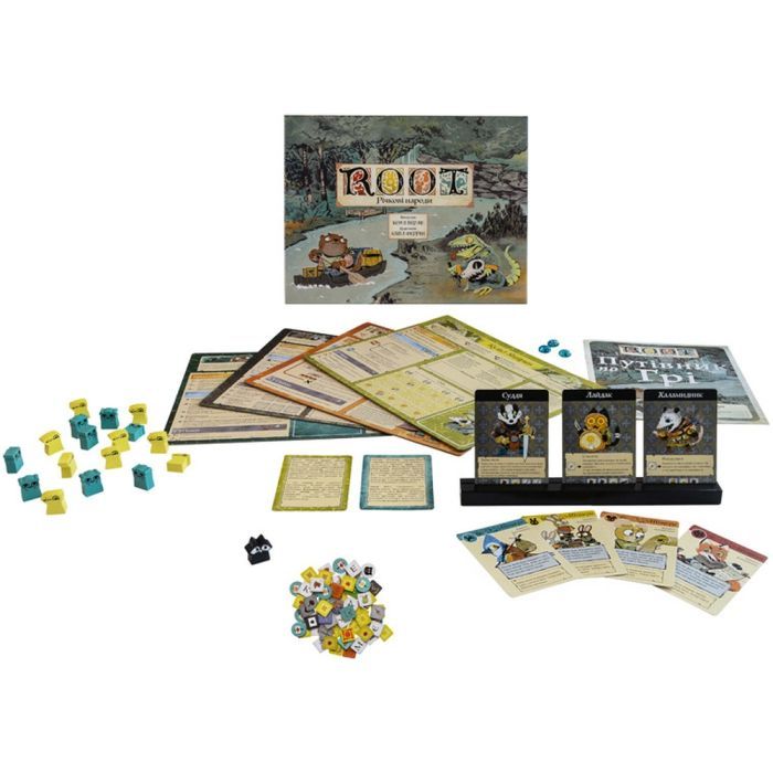 Настільна гра Kilogames Root. Річкові народи, укр (доповнення) (Root: The Riverfolk Expansion) (KG-1910) зображення 2