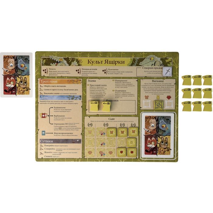 Настільна гра Kilogames Root. Річкові народи, укр (доповнення) (Root: The Riverfolk Expansion) (KG-1910) зображення 6