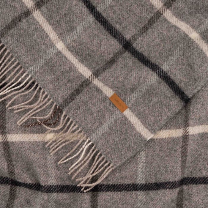 Плед Ardesto Leonardo Alpina 100% шерсть серый 140x200 см (ART0703LM) изображение 6