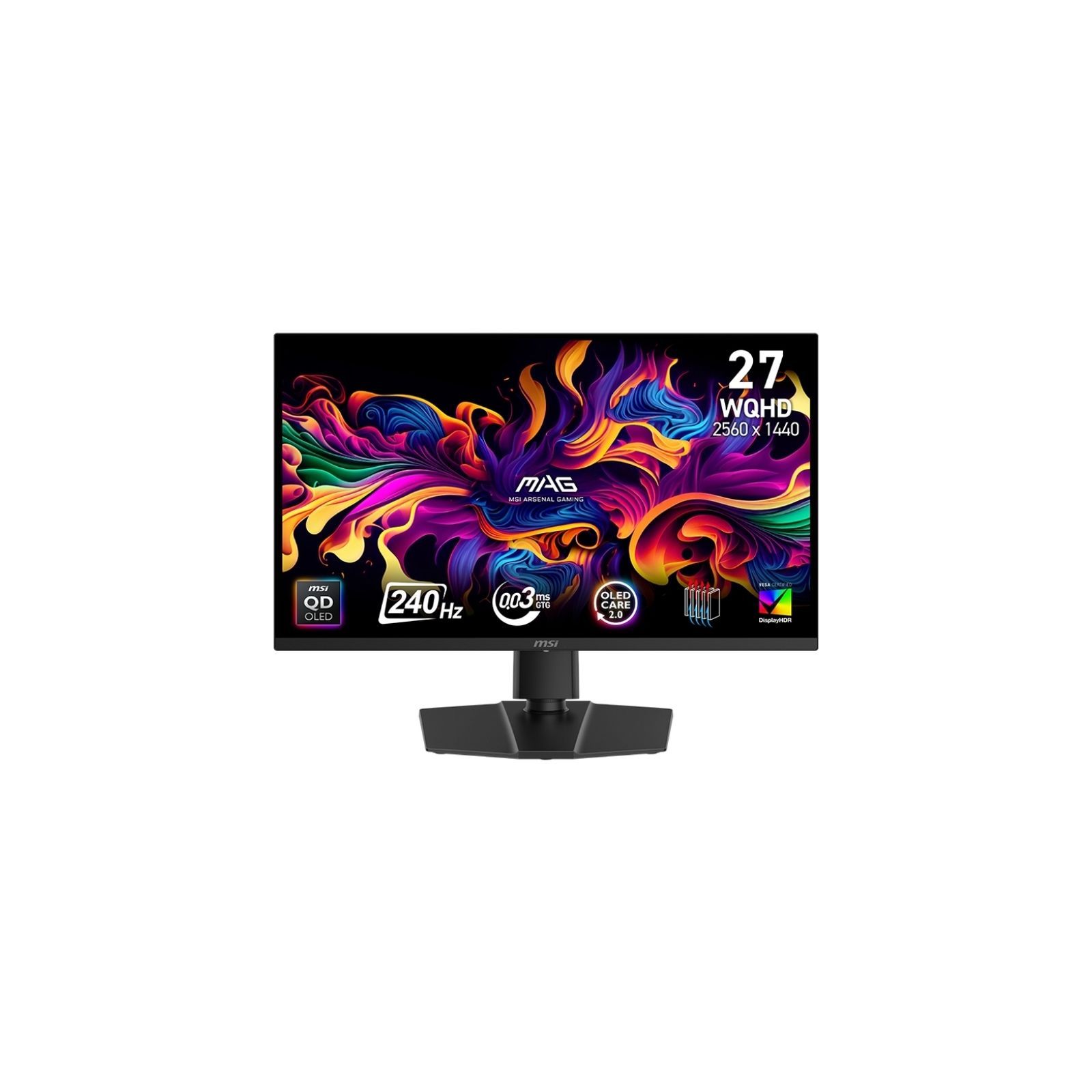 ᐈ Купить монитор MSI MAG 273QP QD-OLED X24 в Киеве и Украине