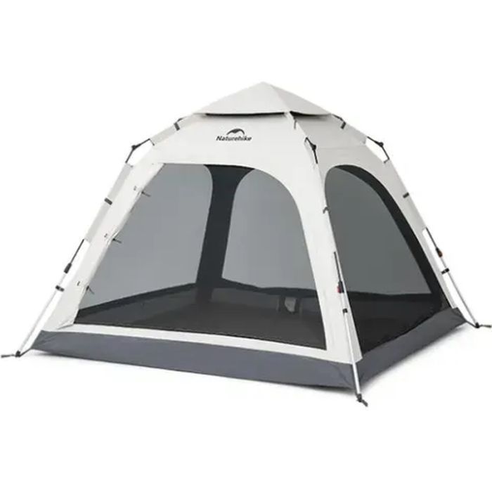 Палатка Naturehike чотиримісний автоматичний Ango CNK2550WS010, сірий (6975641888222)