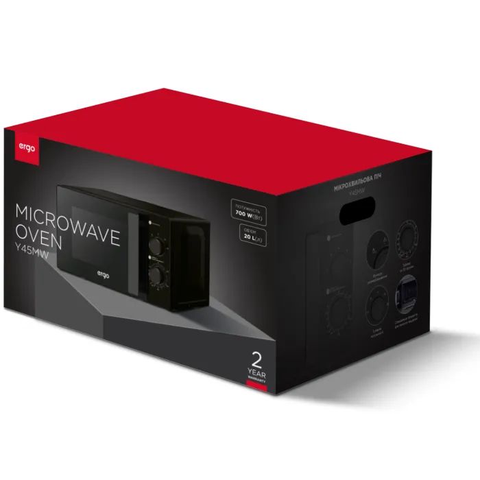 Микроволновая печь Ergo Y40MW изображение 2
